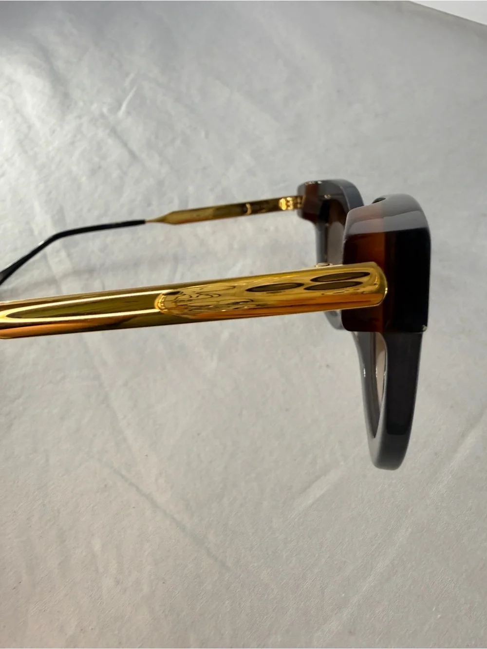 THIERRY LASRY -Popular Sexxxy sunglasses Grey and Brown Cat-Eye Sunglasses.